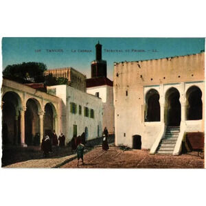 146 Tanger La Casbah Tribunal Et Prison LL Morocco Postcard